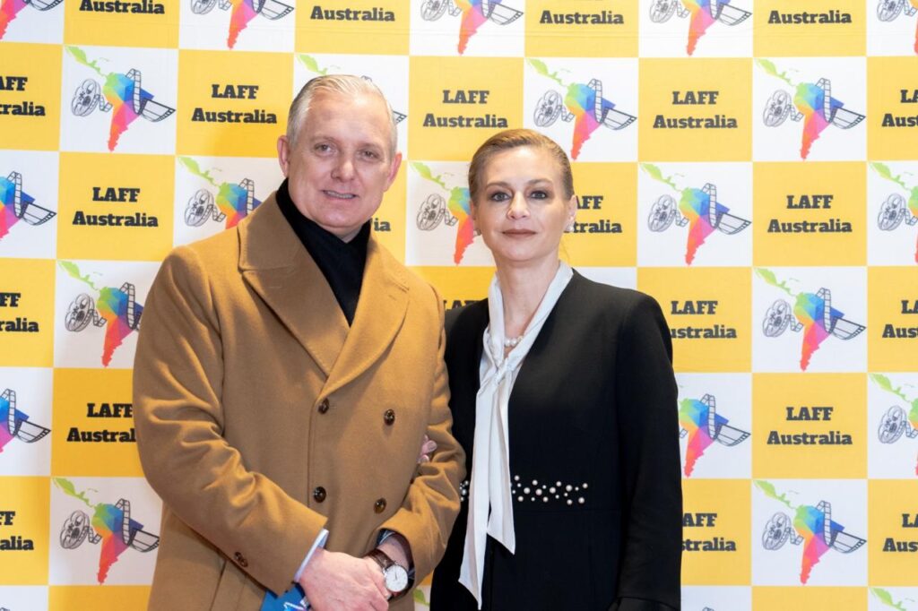 General (R) Alberto José Mejía Ferrero and his wife Lina 